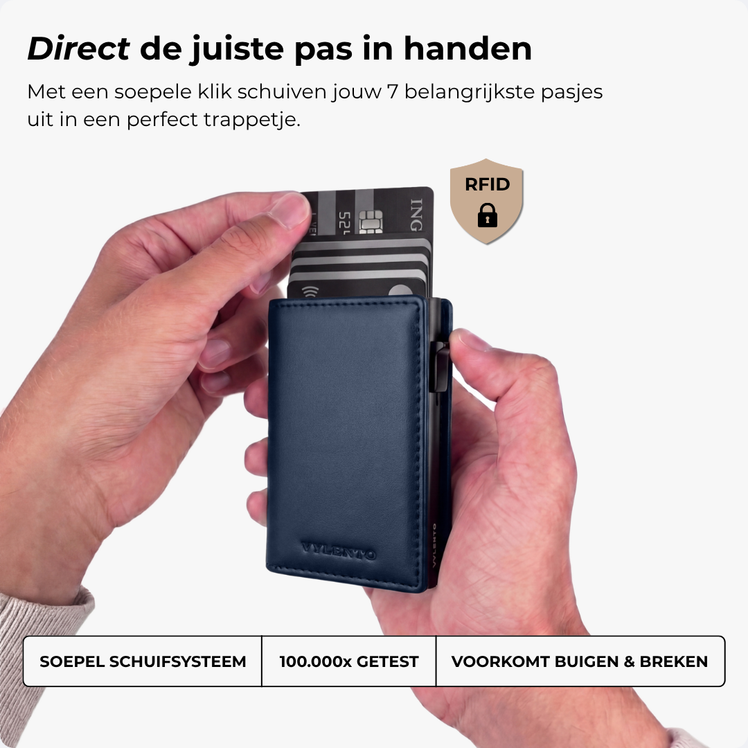 Discovery Pasjeshouder Pro Navy Blauw
