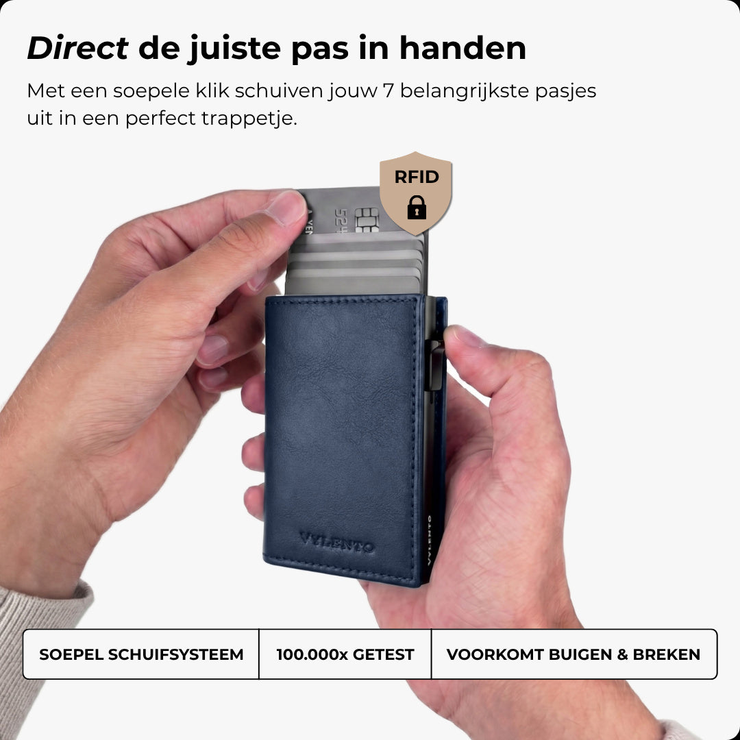 Discovery Pasjeshouder Marine Blauw