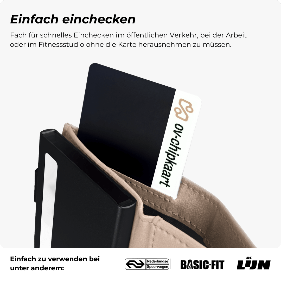 Expeditions-Geldbörse - Kaffeebraun