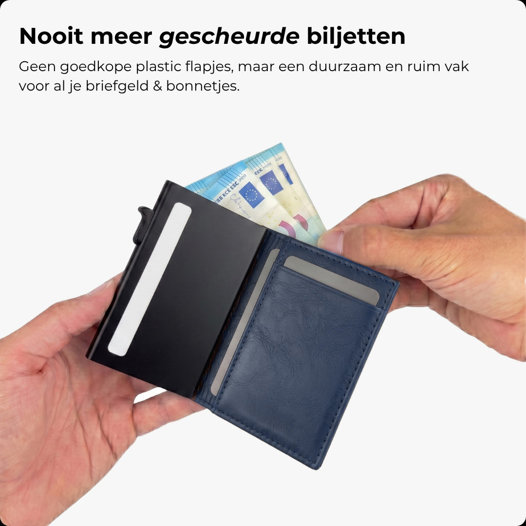 Discovery Pasjeshouder Marine Blauw