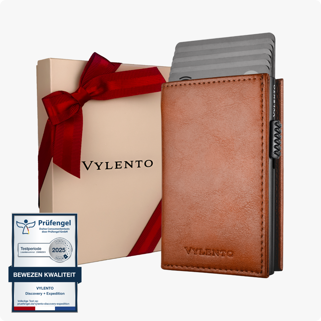 Discovery Card Holder Cognac Brown