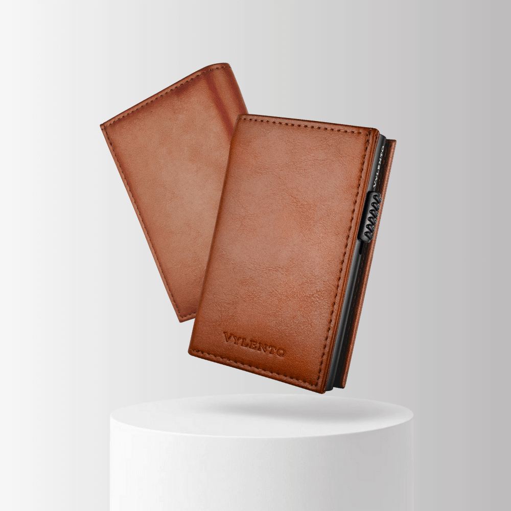 Discovery Pasjeshouder Cognac Bruin - Zonder Muntvak