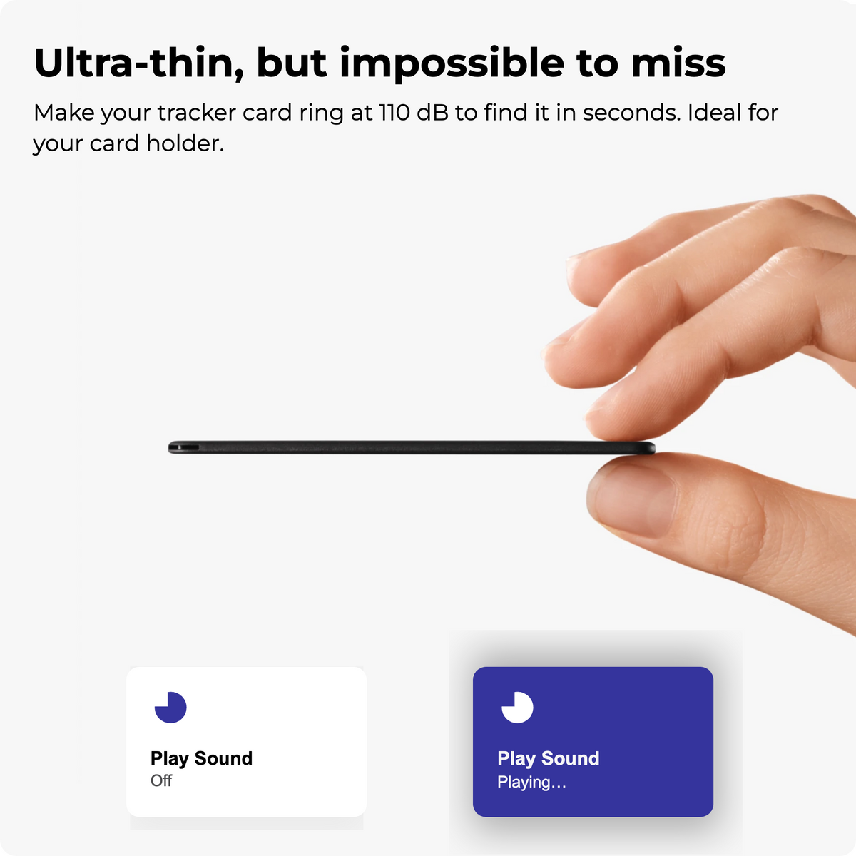 Chipolo Premium Card | Apple & Android