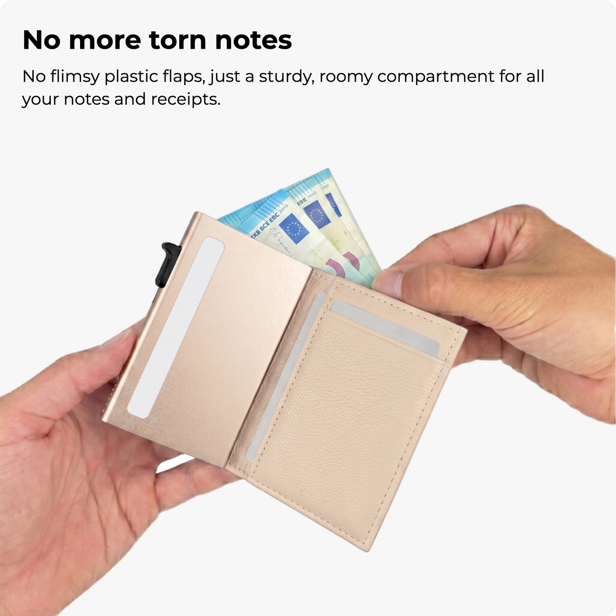Discovery Card Holder One Pebble Beige