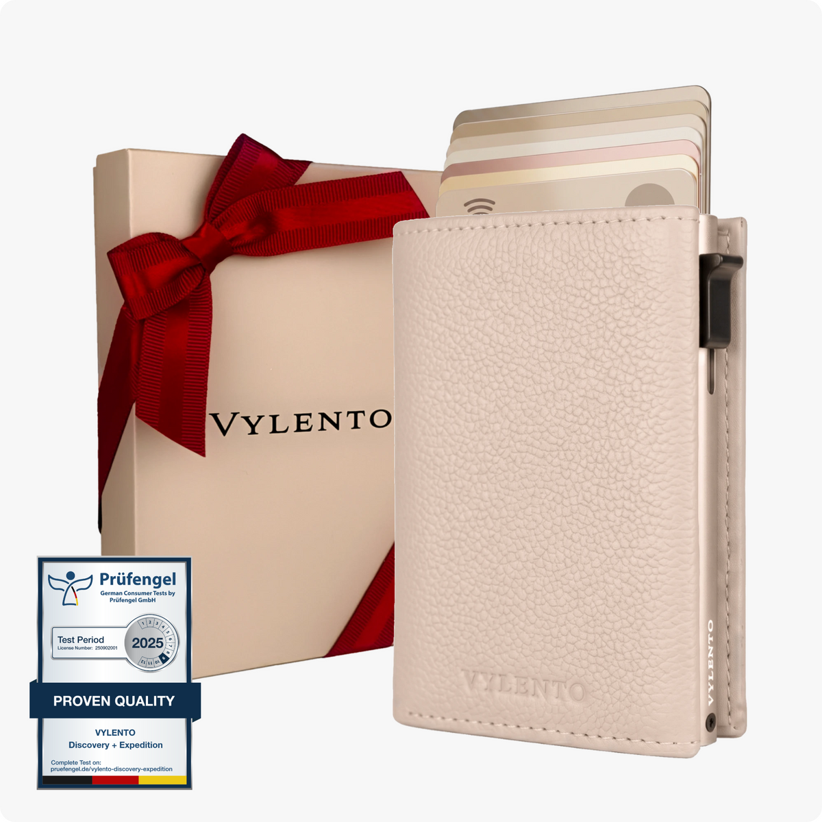 Expedition Card Holder One Pebble Beige